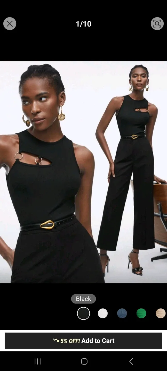 Black Top w/ Ring Detail NEW image indicator(2)