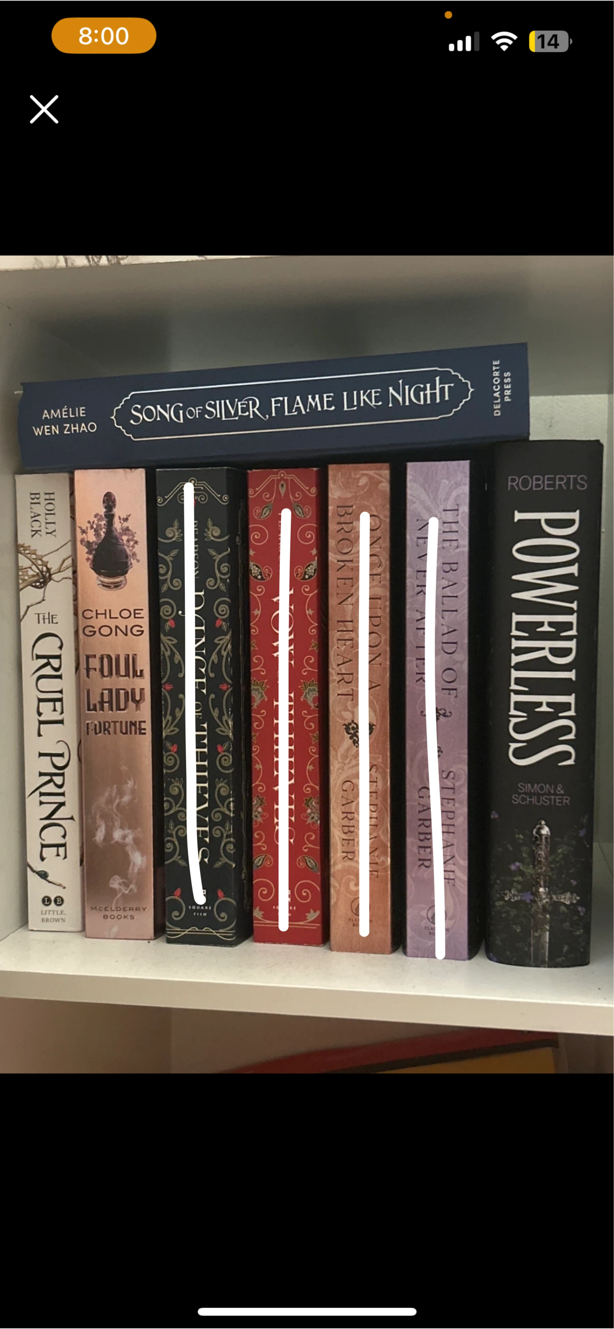 Selection of YA Fantasy Books - photo 5