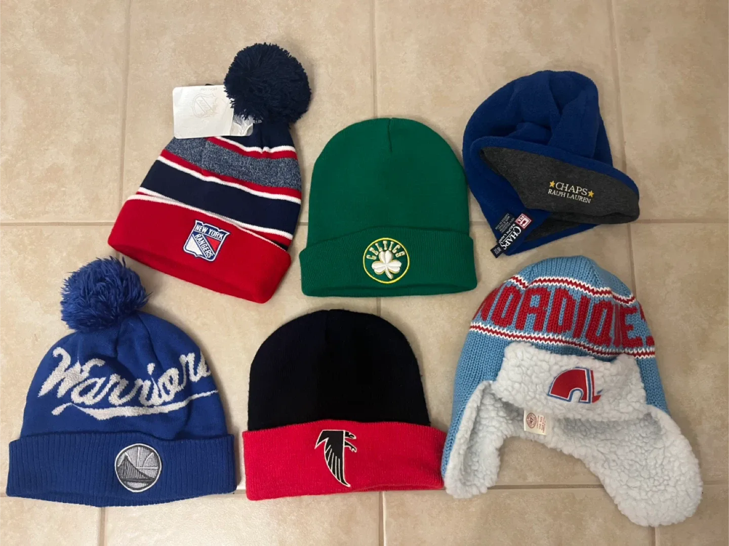 Assorted Toques: Warriors, Rangers, Celtics & more thumbnail