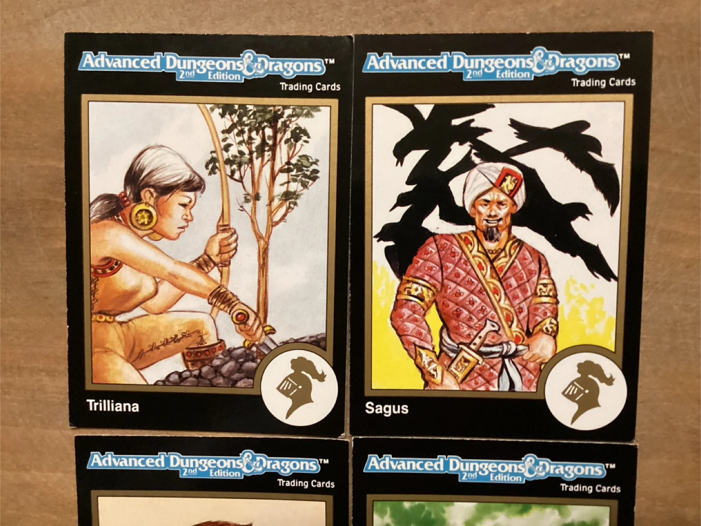 4. 1992 TSR Advanced Dungeons & Dragons Cards ! - photo 2