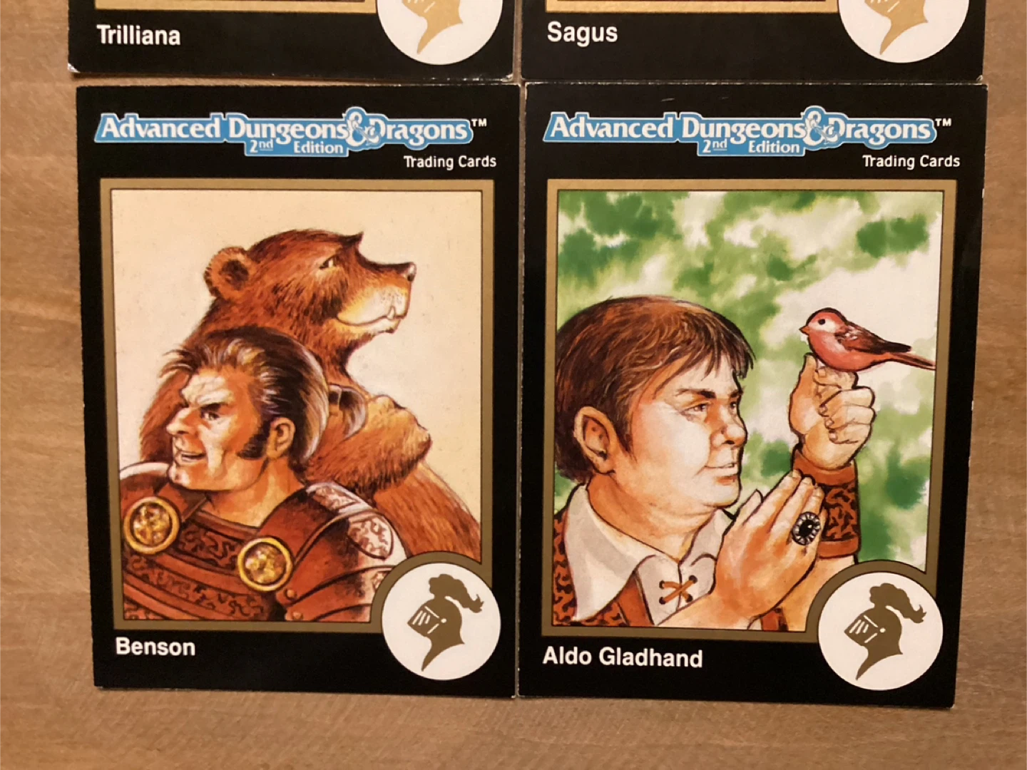4. 1992 TSR Advanced Dungeons & Dragons Cards ! - photo 3