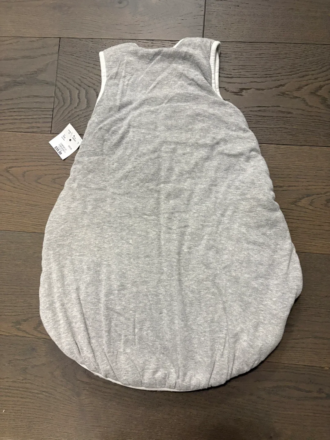 Piper & Posie gray baby sleep sack 0-6M NWT ret $70 image indicator(4)