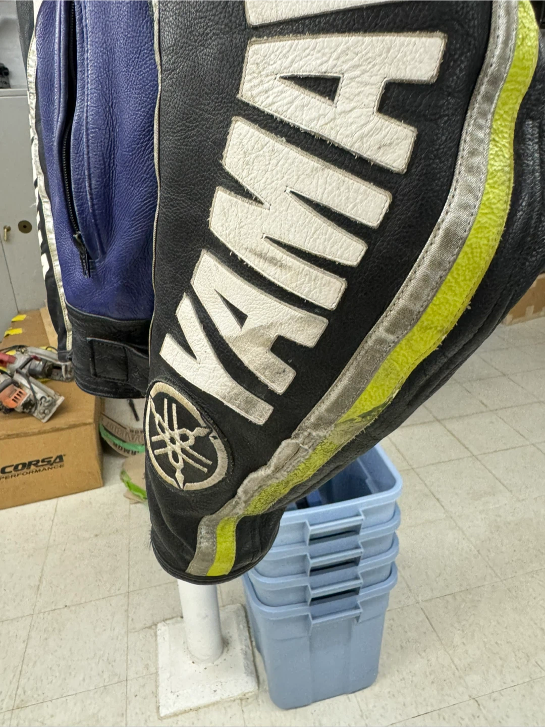 Yamaha Factory Racing Leather Jacket - photo 4