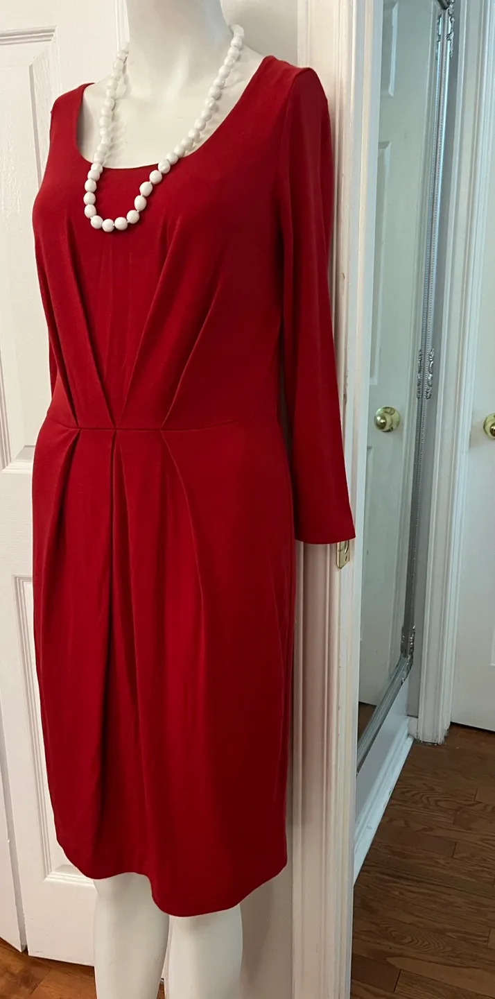 Weekend MaxMara Red Dress - Size S image indicator(6)