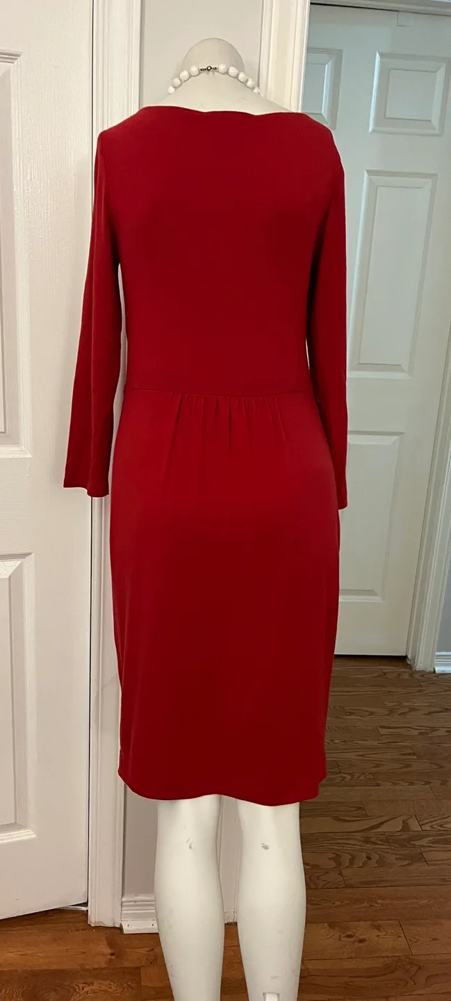 Weekend MaxMara Red Dress - Size S image indicator(8)