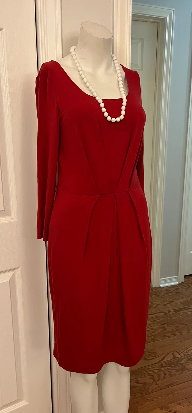 Weekend MaxMara Red Dress - Size S image indicator(7)