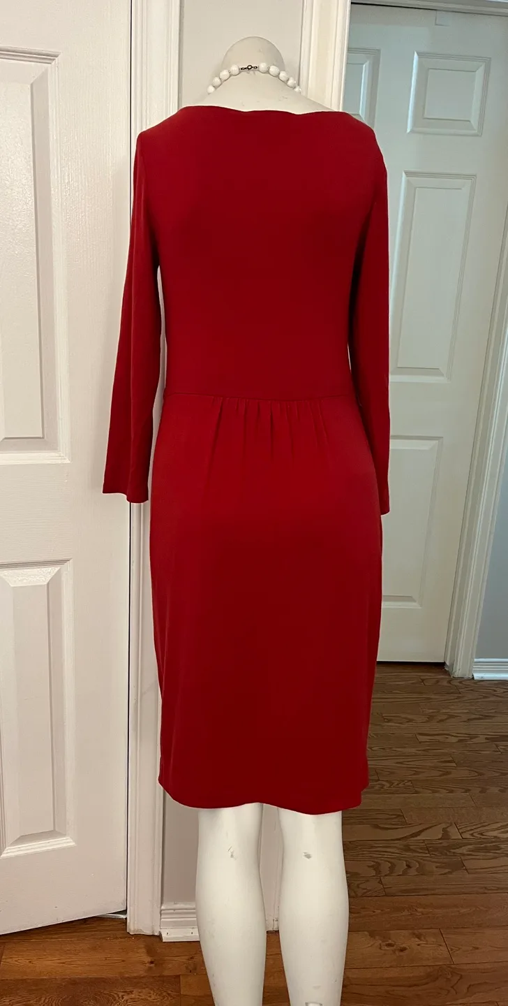 Weekend MaxMara Red Dress - Size S image indicator(9)