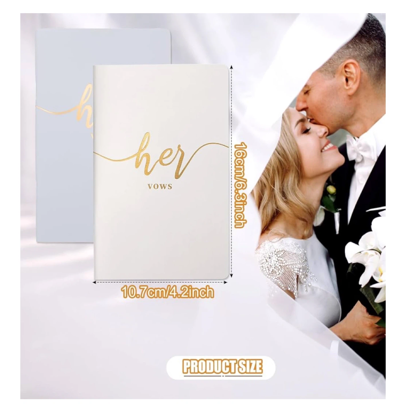 Vekola Vow Books for Wedding His and Hers - photo 2