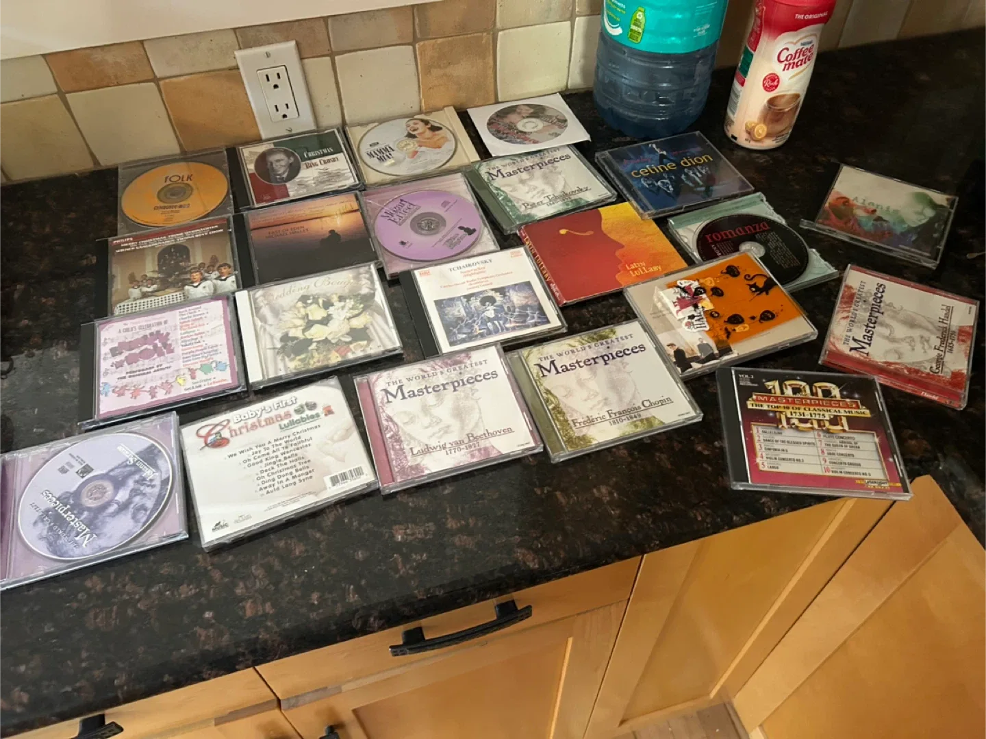 $2.00 each one Mixed CDs - Classical, Celine Dion, Christmas thumbnail