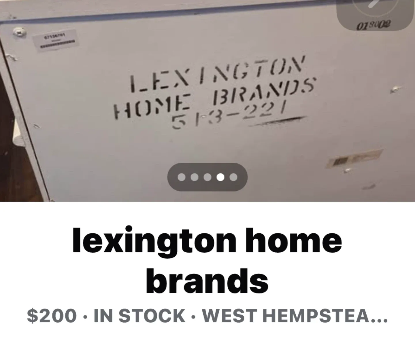 Lexington Home Brands Dresser & Wardrobe image indicator(4)