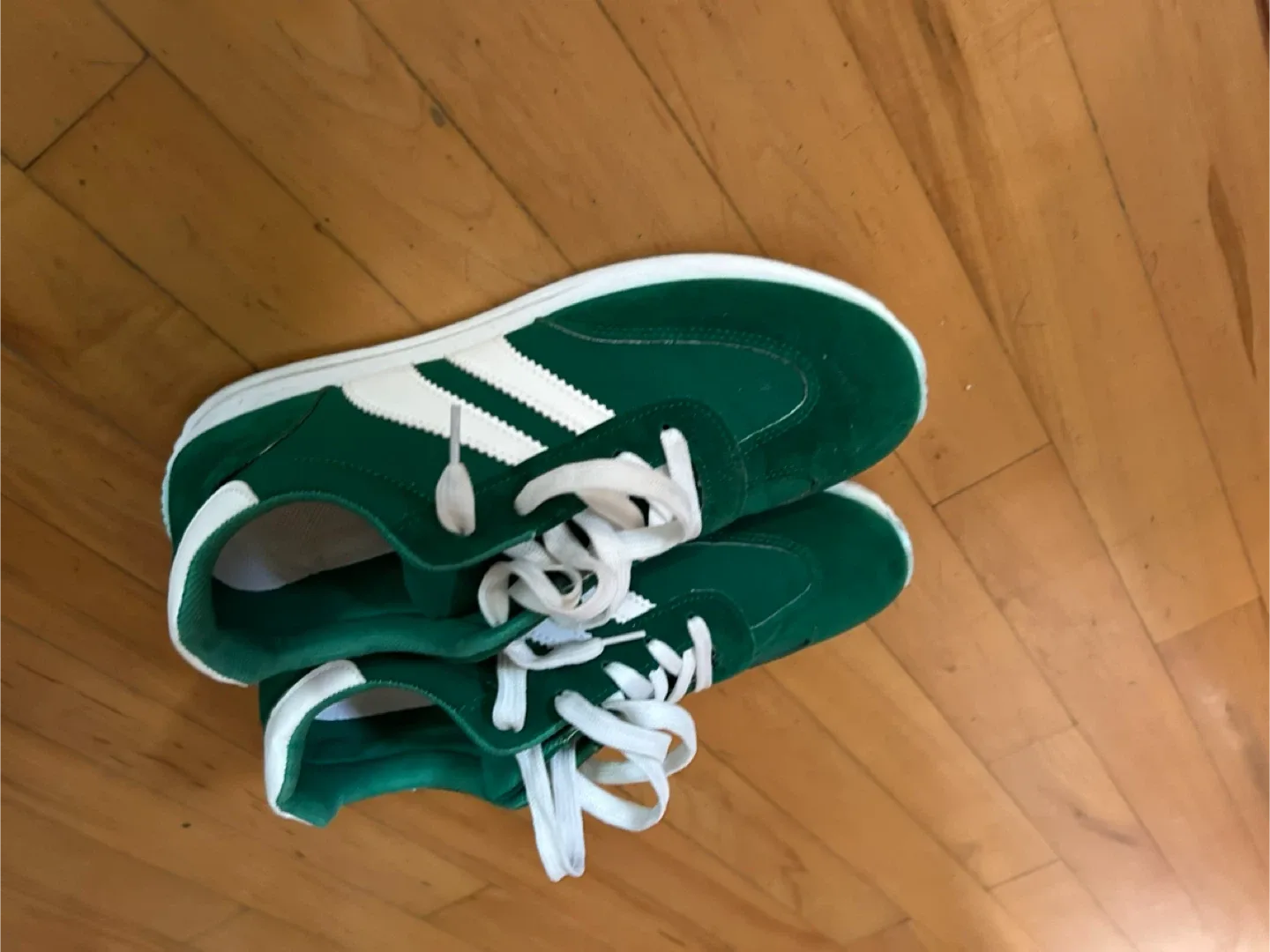 Similar … size 10 to the Adidas Gazelle Green Sneakers thumbnail