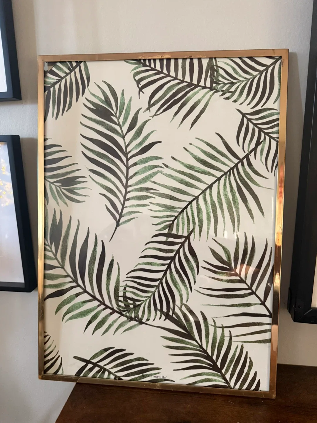 Framed Palm Leaf Print thumbnail