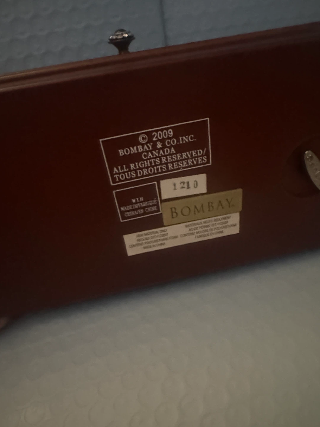 Bombay & Co. Wooden Jewellery Box - photo 2