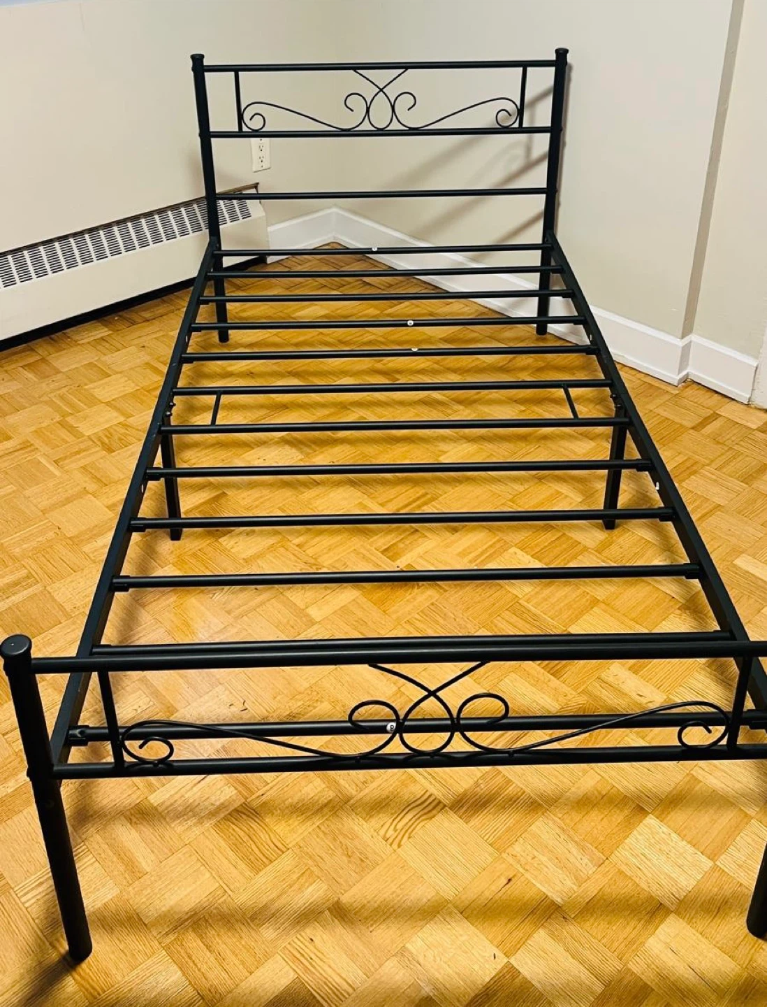 Black Metal Bed Frame