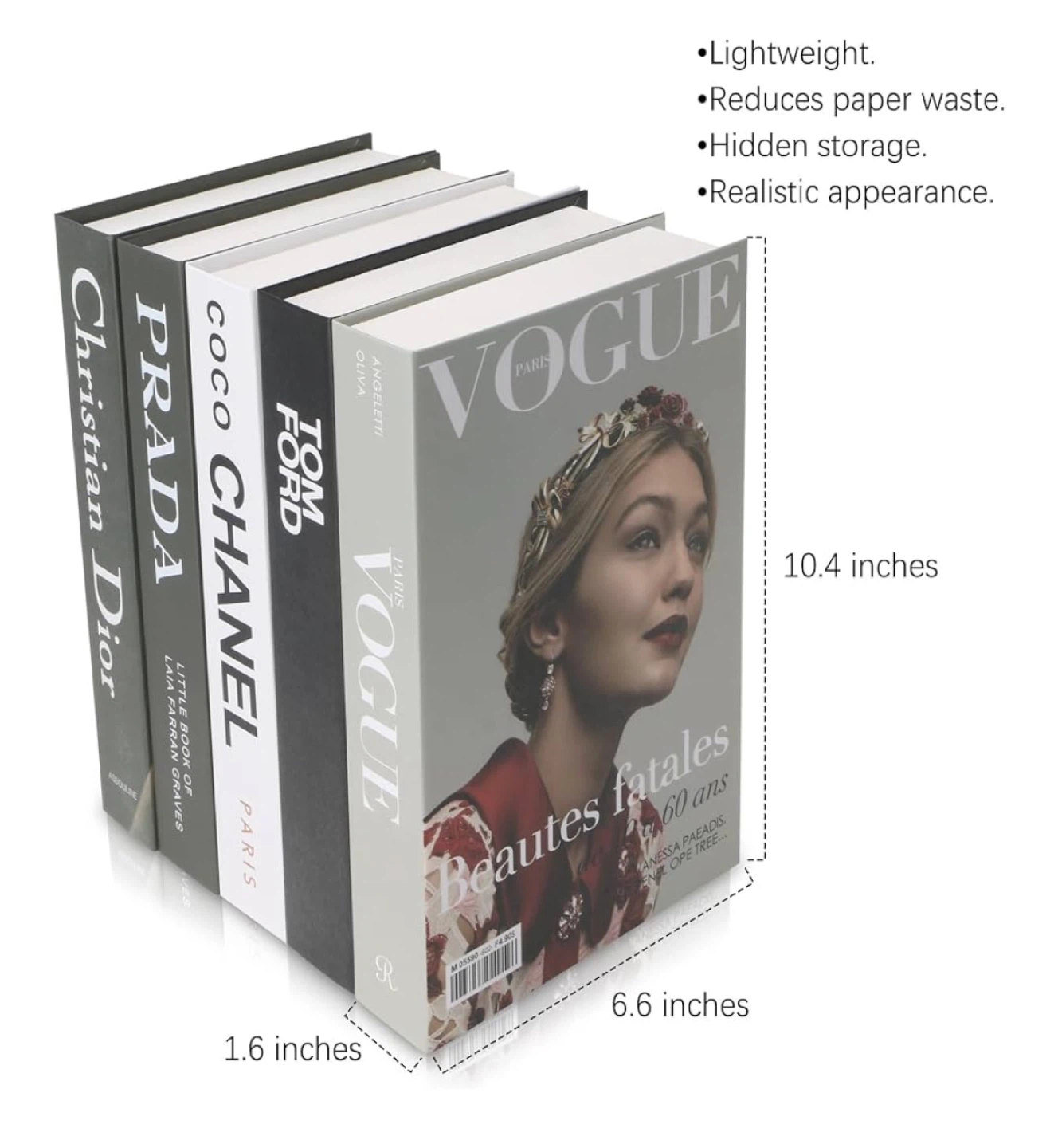 Faux Books for Decoration 8 pcs new - photo 2