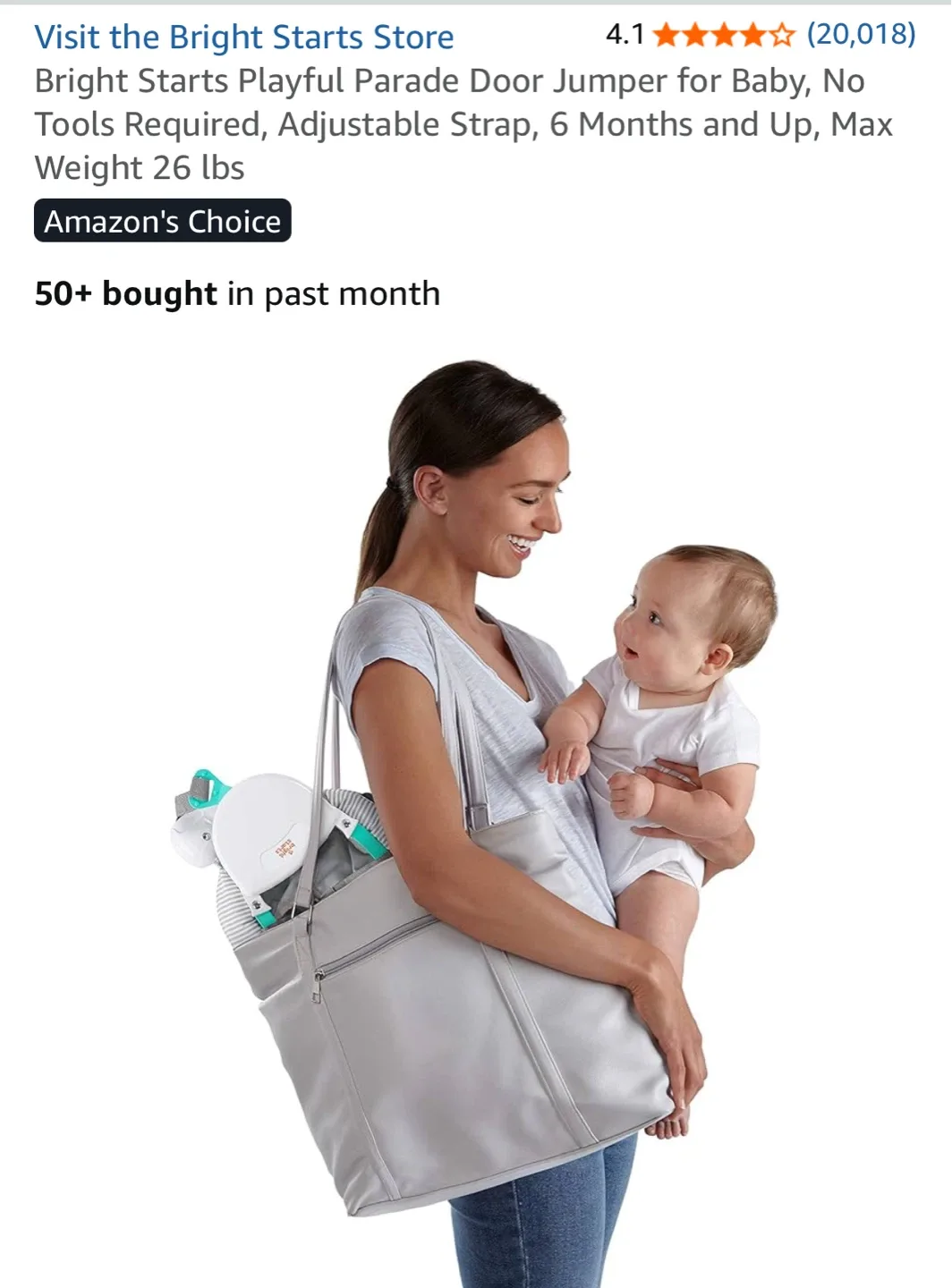 Bright Starts Playful Parade Door Jumper for Baby image indicator(4)