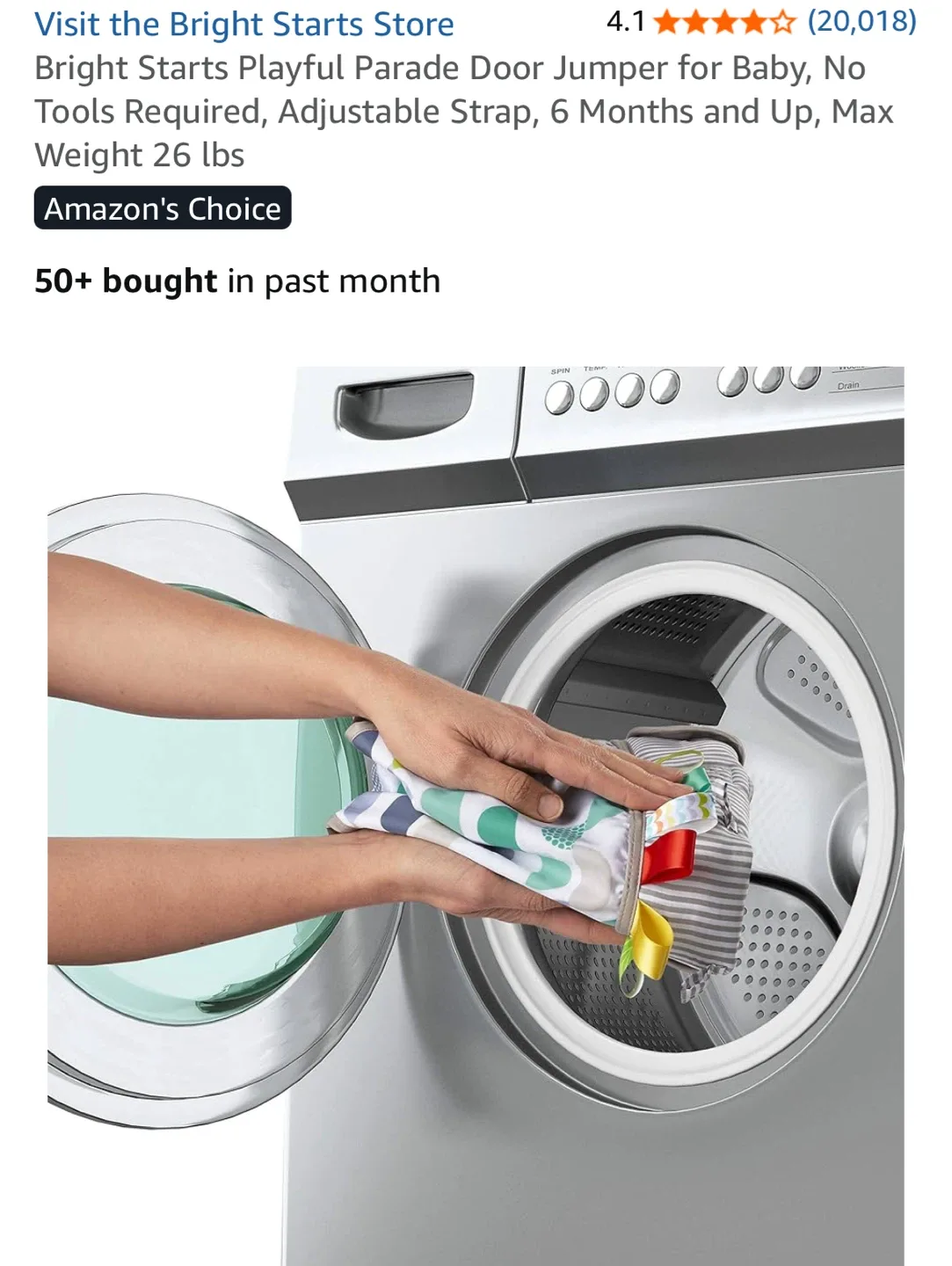 Bright Starts Playful Parade Door Jumper for Baby image indicator(5)