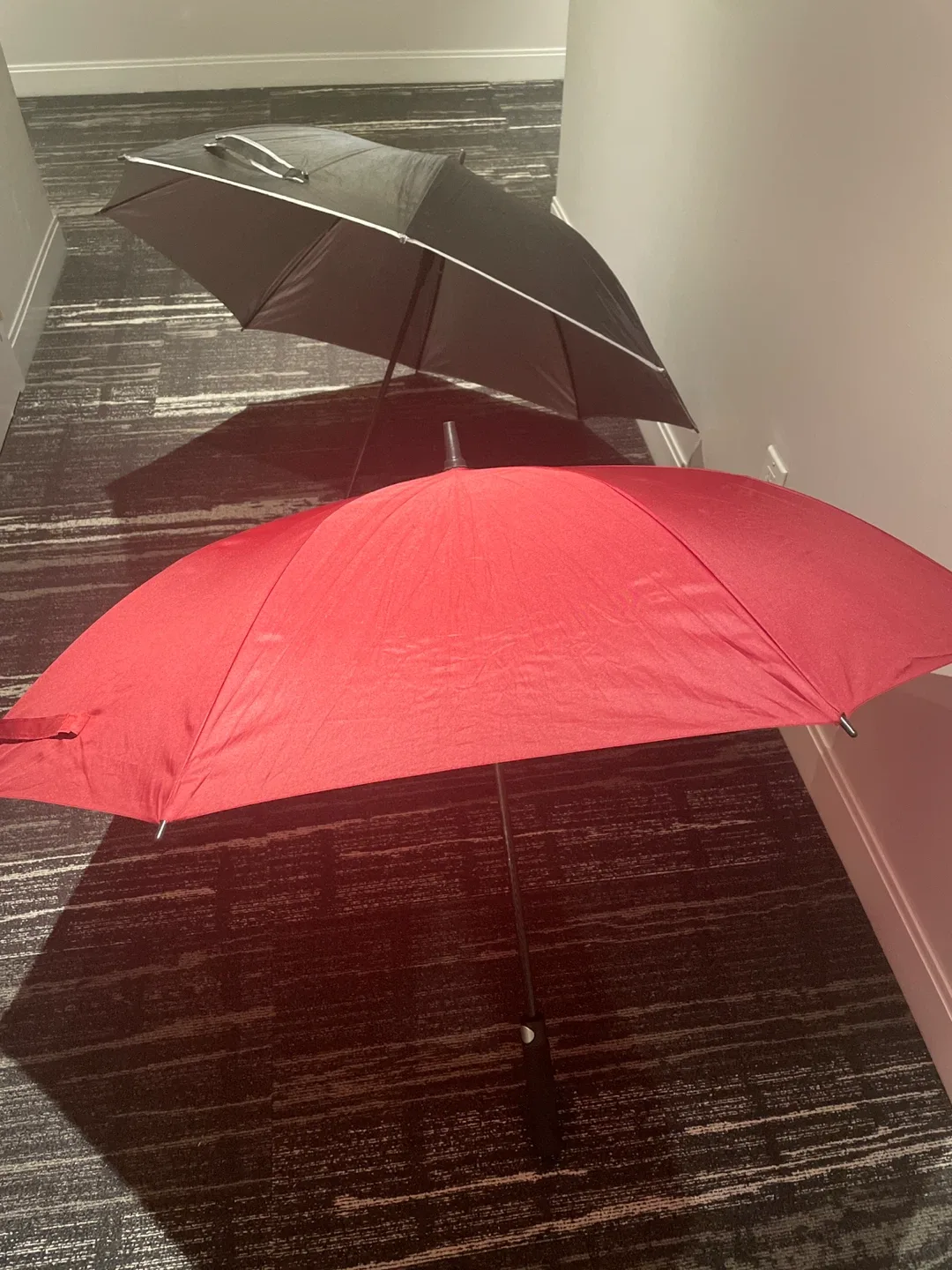 2 Umbrella - Red and UV Black thumbnail
