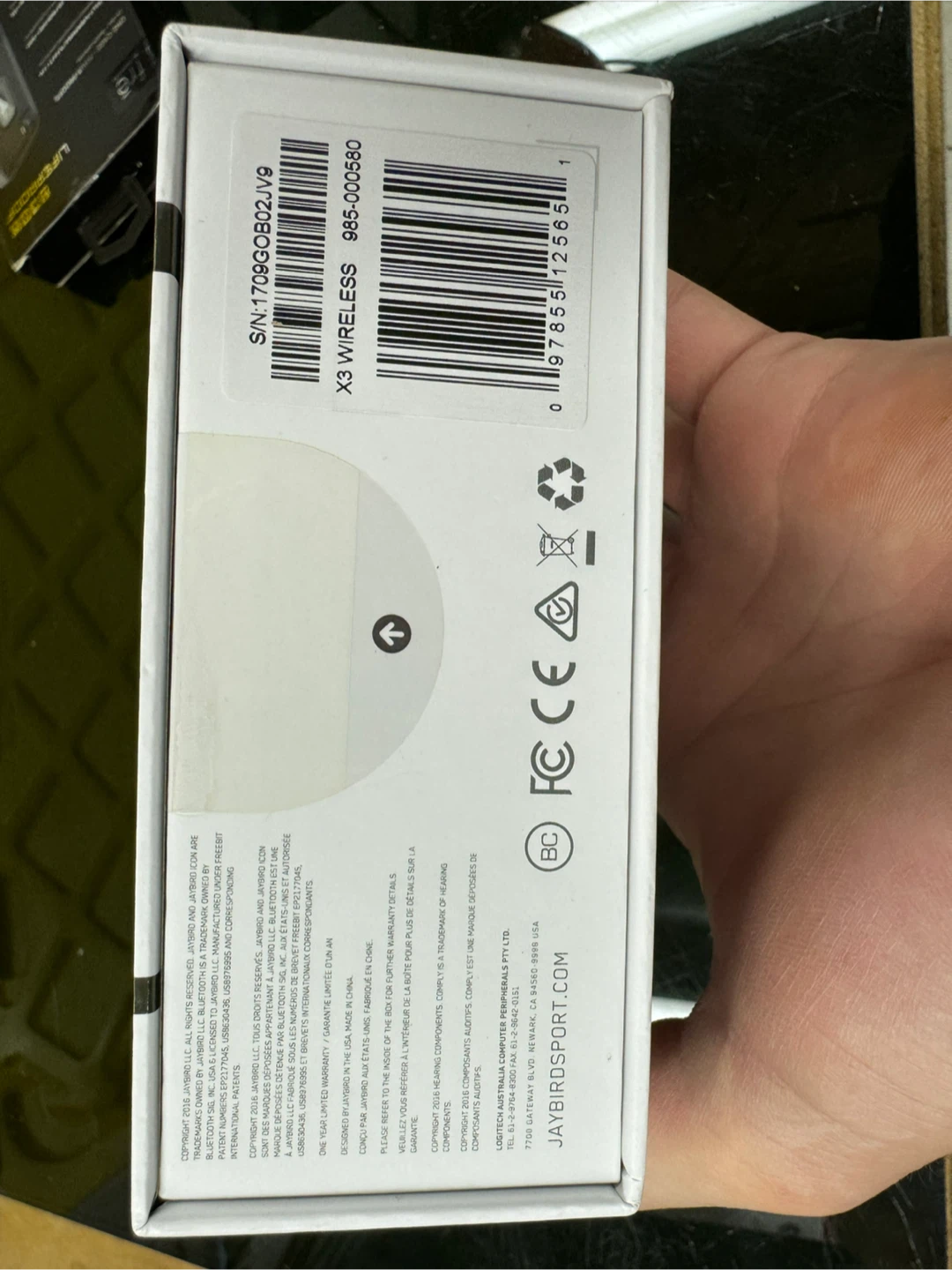 Jaybird X3 Wireless Earbuds - New in Box - photo 2