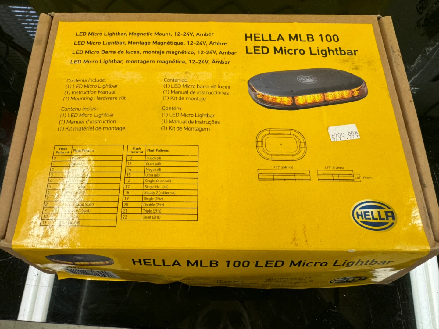 HELLA MLB 100 LED Micro Lightbar