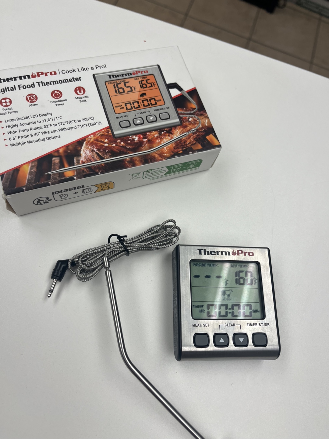 ThermoPro Digital Food Thermometer - photo 4
