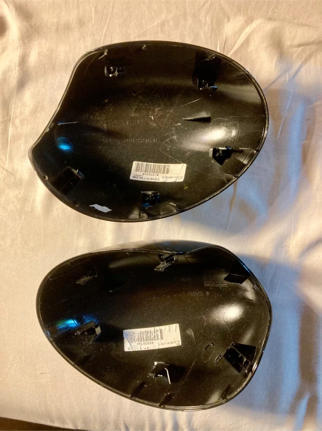 Hand Painted Mini Cooper  mirror caps with Bulldog Design image indicator(2)