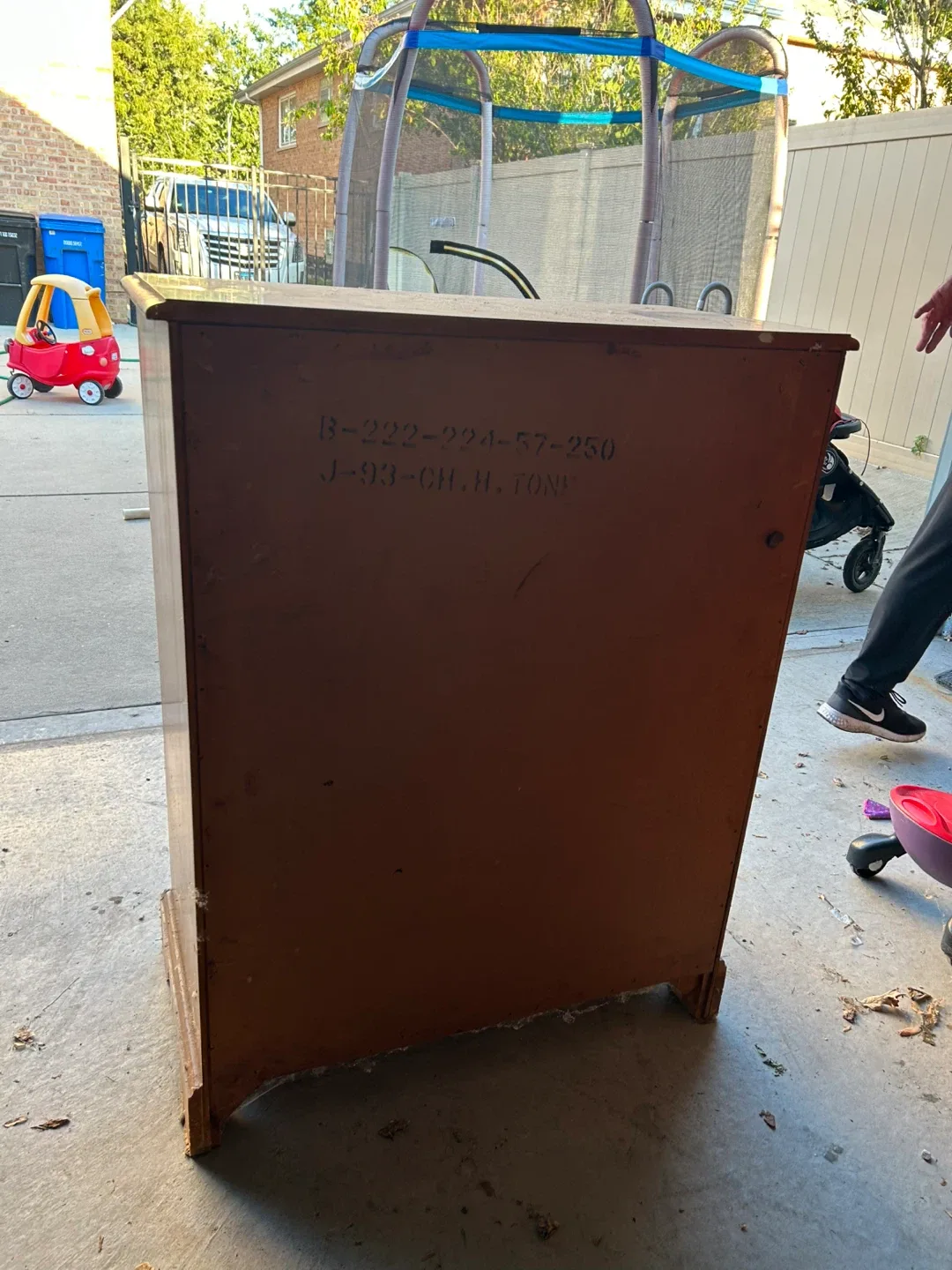 Wooden 5-Drawer Dresser image indicator(4)