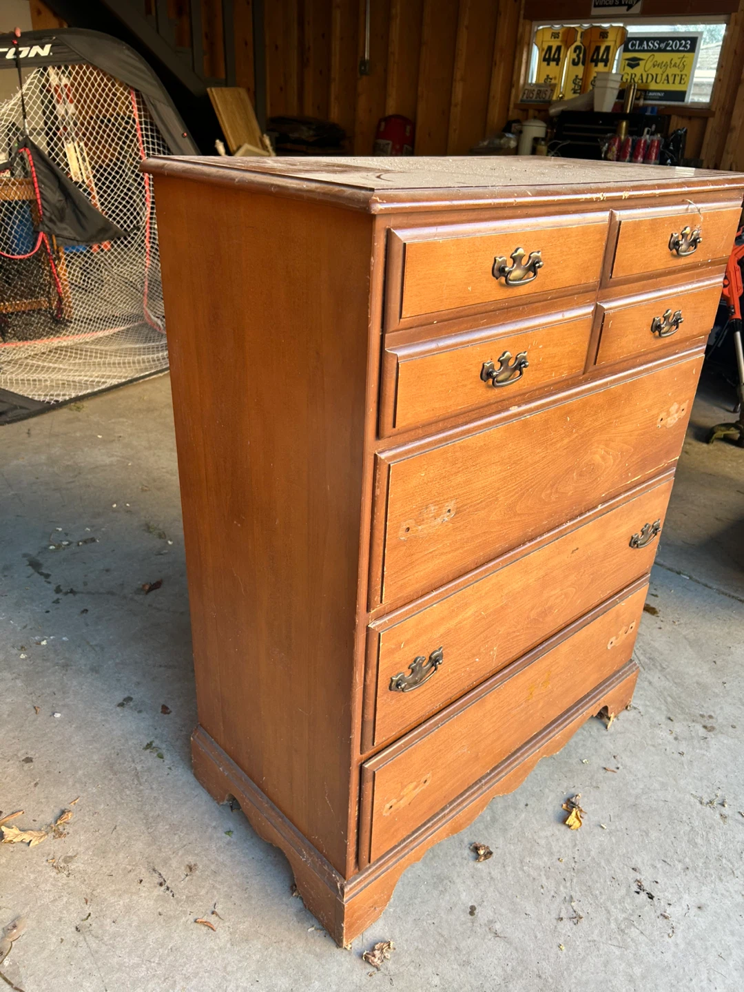 Wooden 5-Drawer Dresser - photo 3