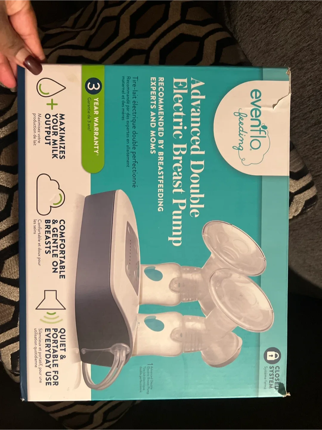 Evenflo Advanced Double Electric Breast Pump thumbnail