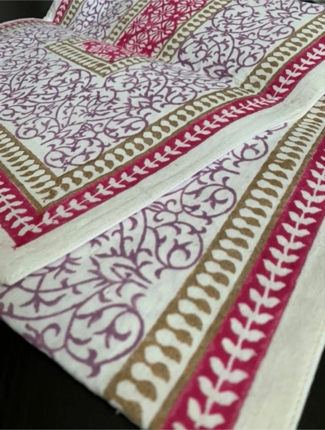 🆕Hand Block Printed Table Runner image indicator(4)