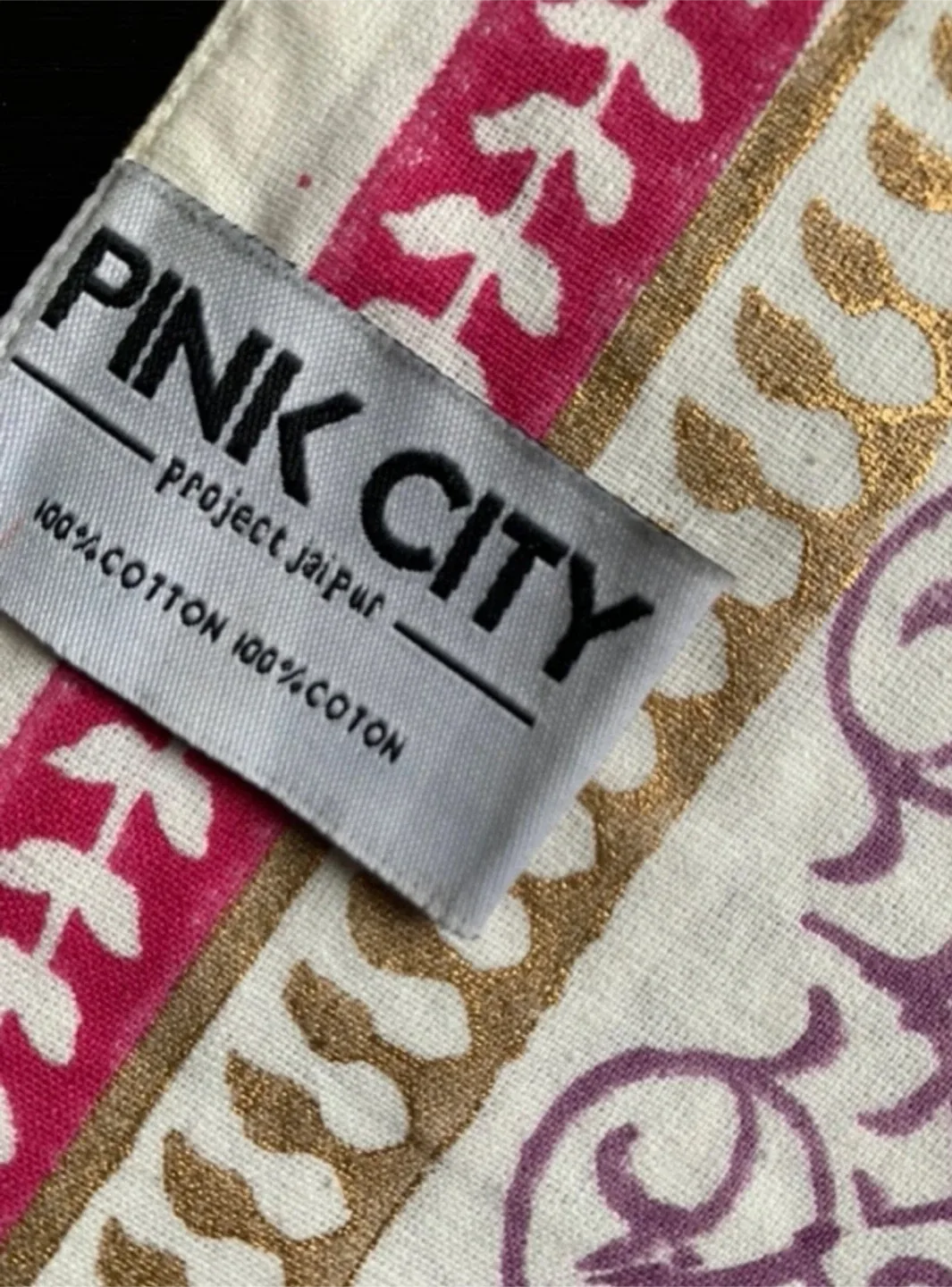 🆕Hand Block Printed Table Runner image indicator(5)