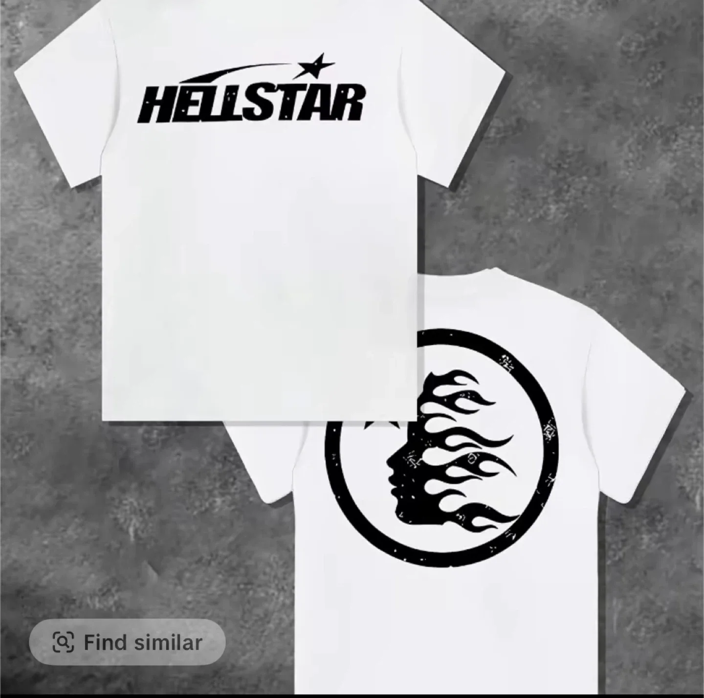 Hellstar White T-Shirt thumbnail