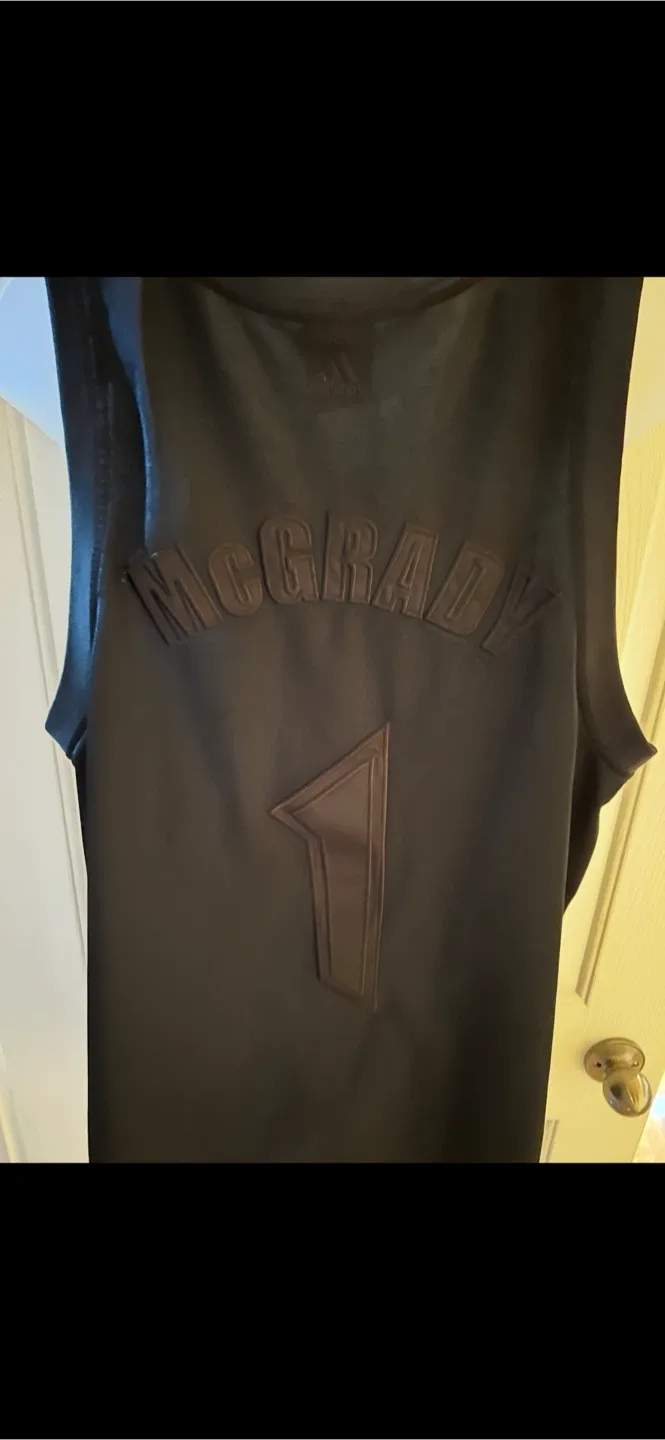 Adidas Tracy McGrady Jersey black on black thumbnail