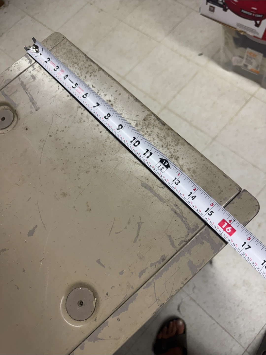 Vintage Steel Filing Cabinet - 18"x12"x33" - photo 5