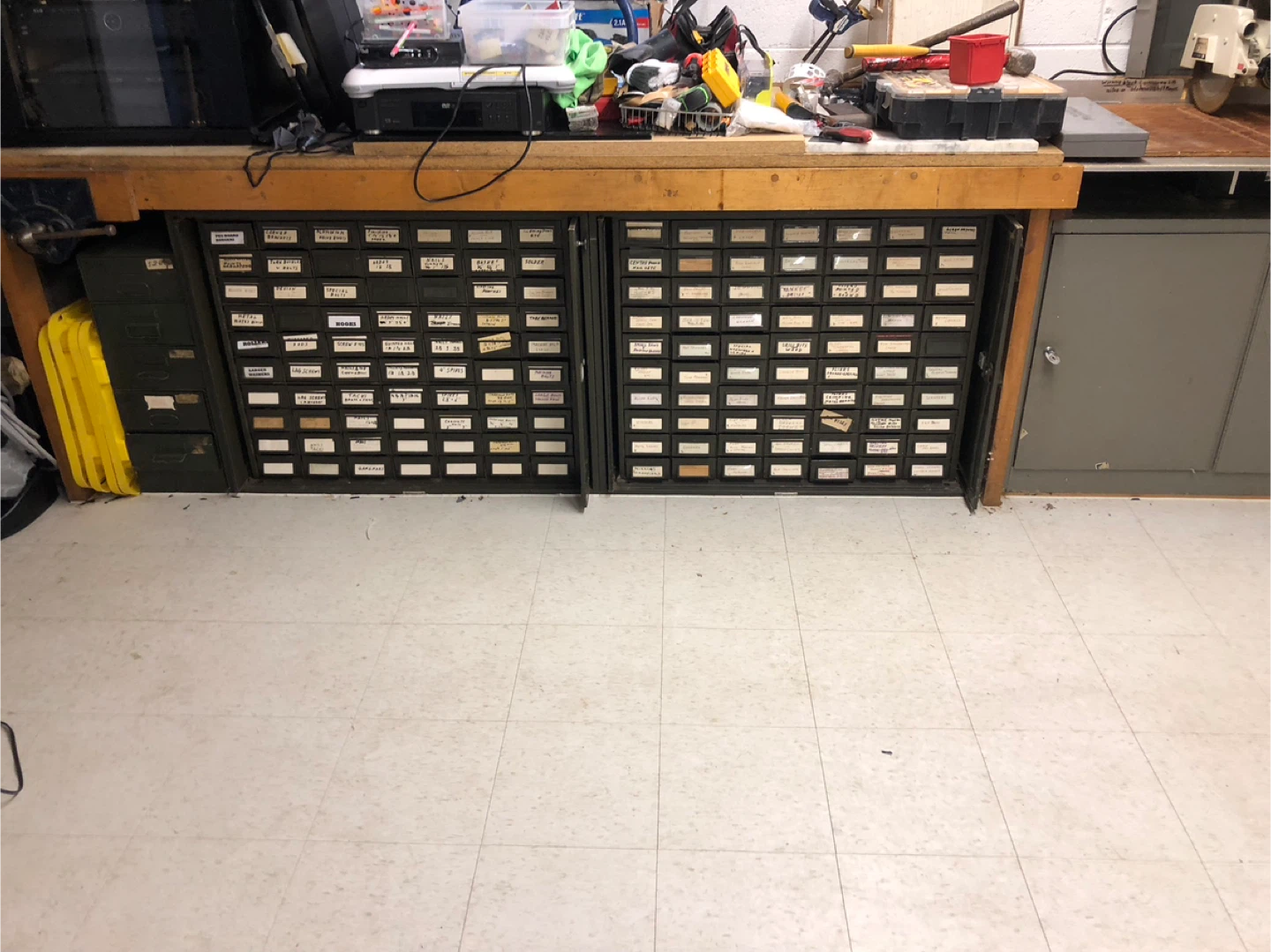 Storage Cabinet with Drawers - photo 2