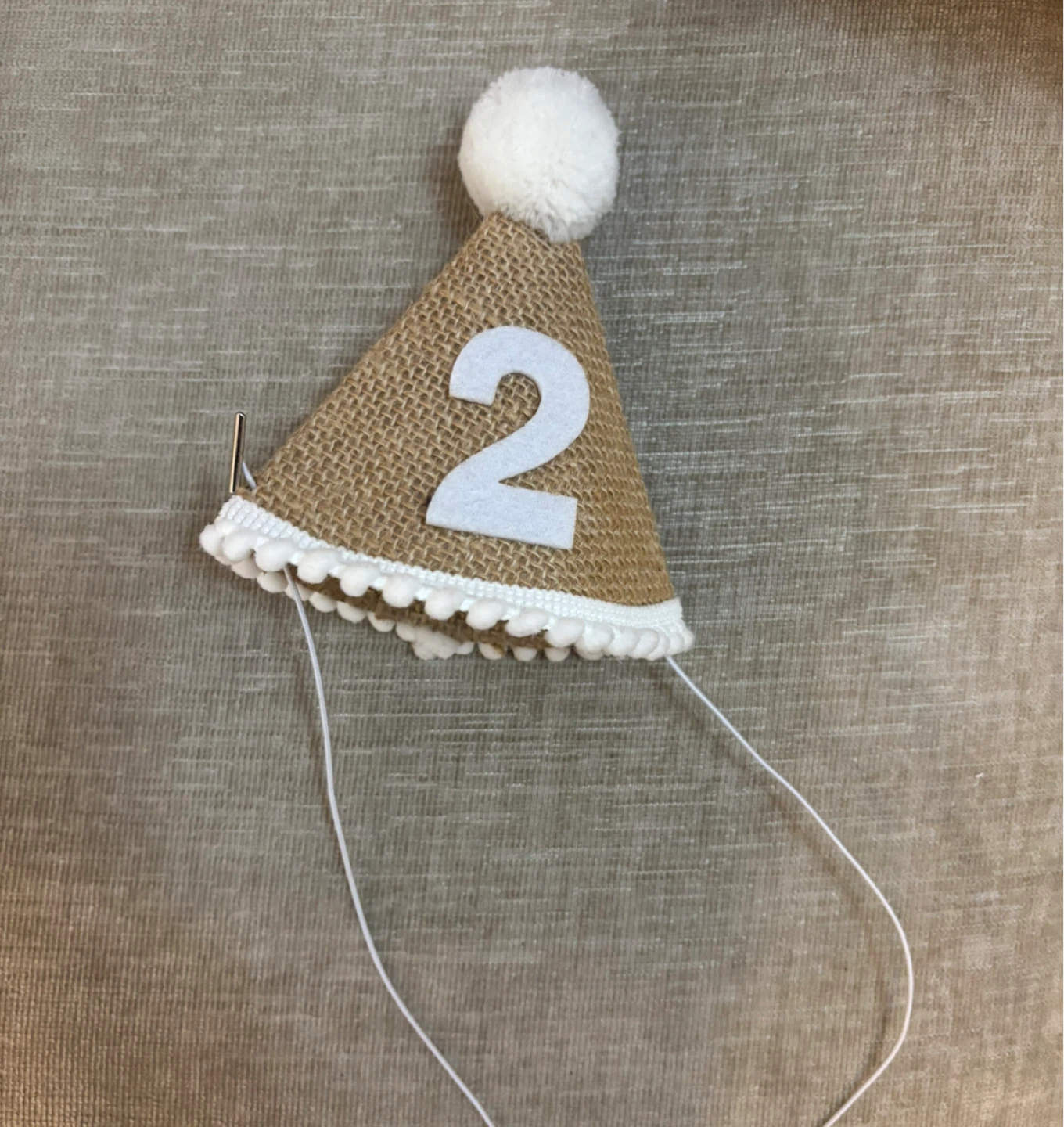 Number 2 Birthday Party Hat