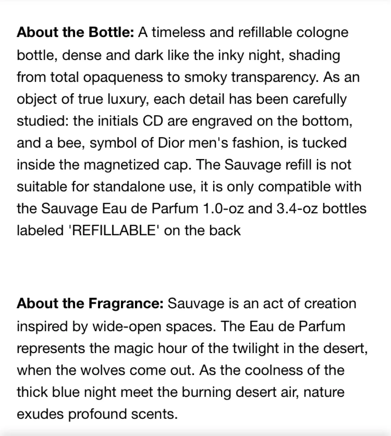 NEW: DIOR Sauvage Eau de Parfum 100ml +✨FREE New 10ml image indicator(3)