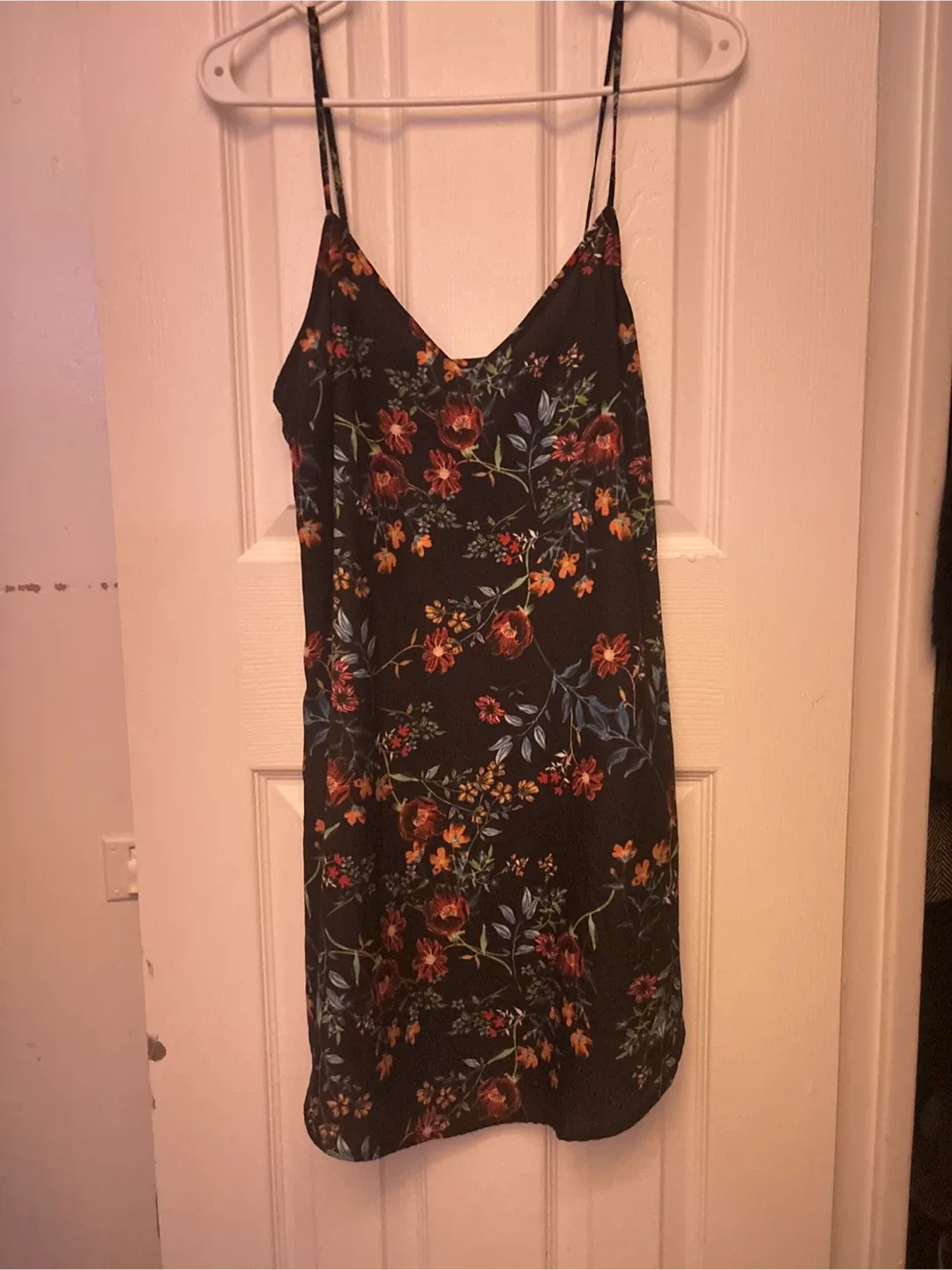 Floral Print Loose Cami Dress thumbnail
