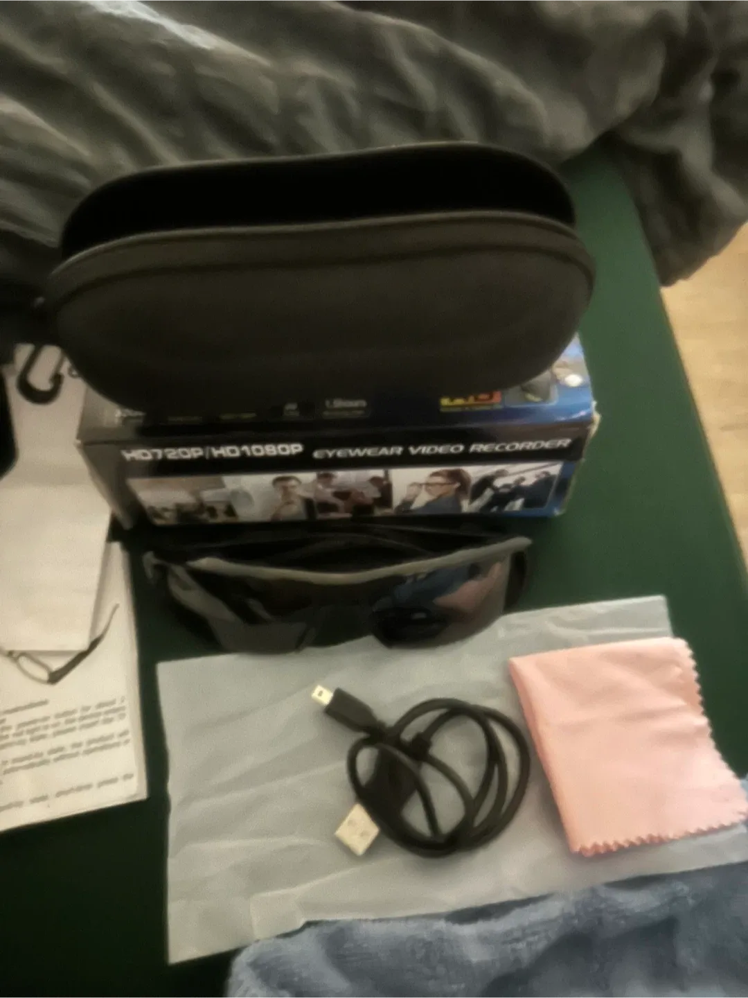 HD720P/HD1080P Eyewear Video Recorder image indicator(4)