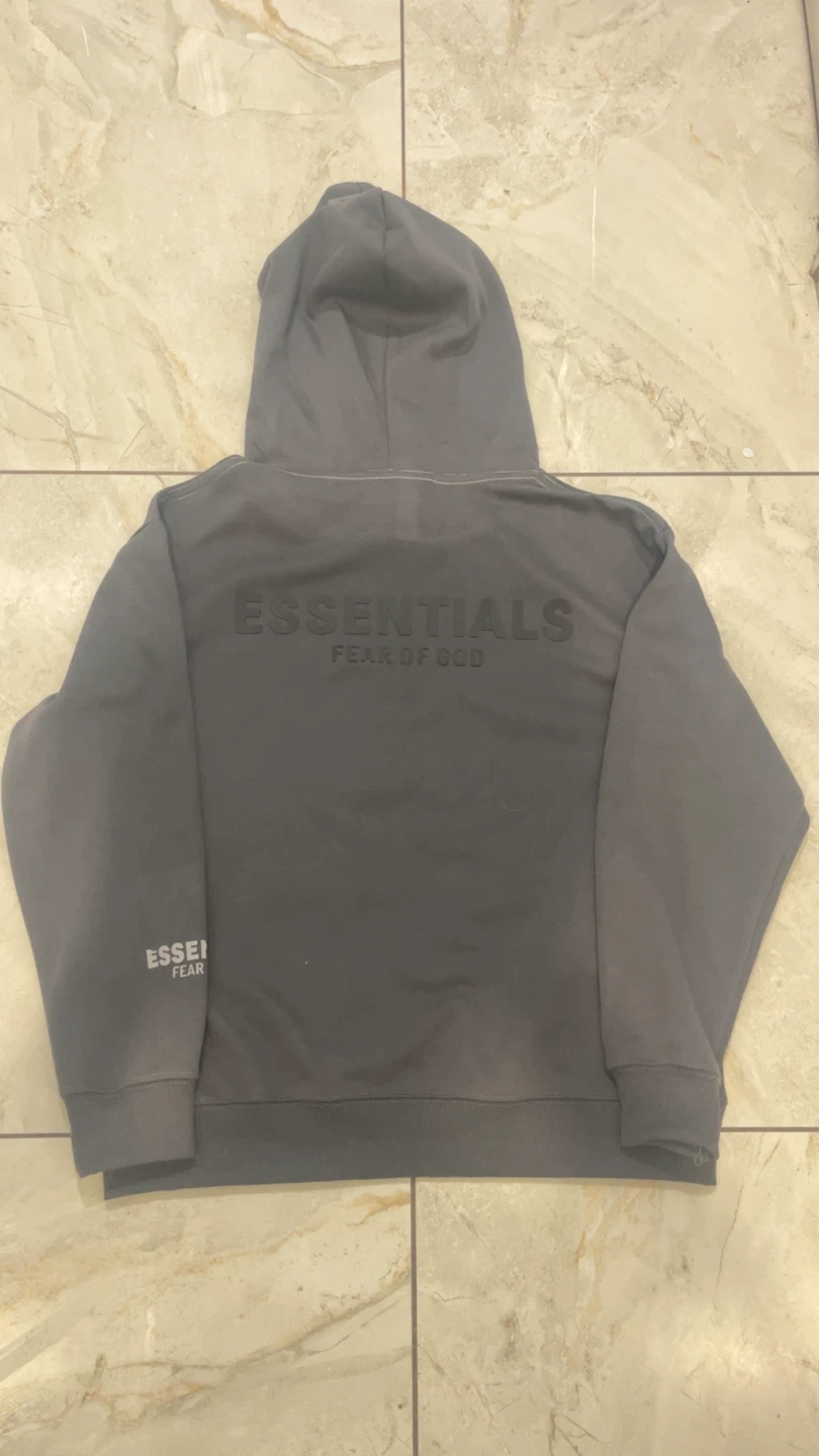 Essentials Fear of God Hoodie - Grey - photo 3