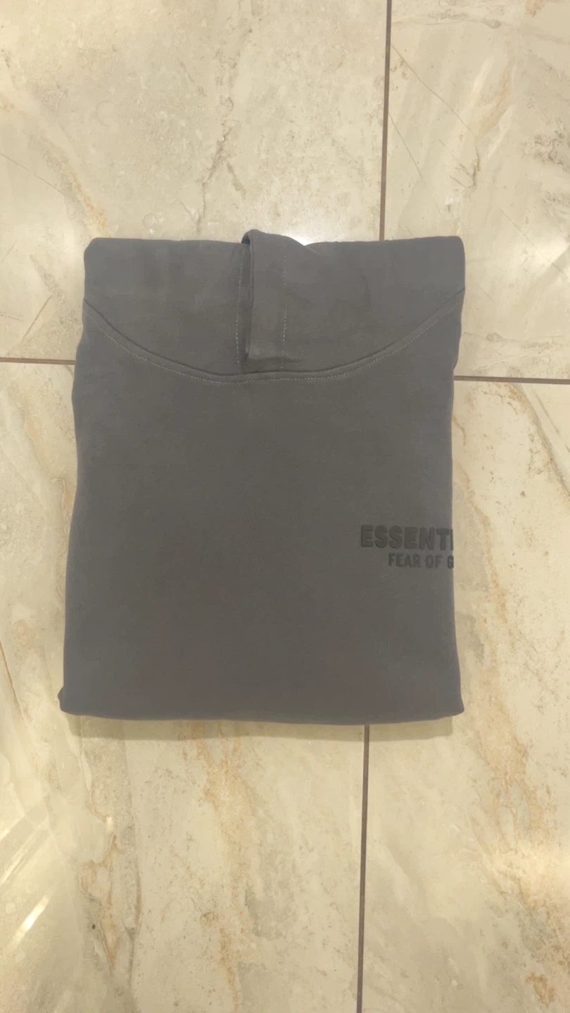 Essentials Fear of God Hoodie - Grey - photo 5