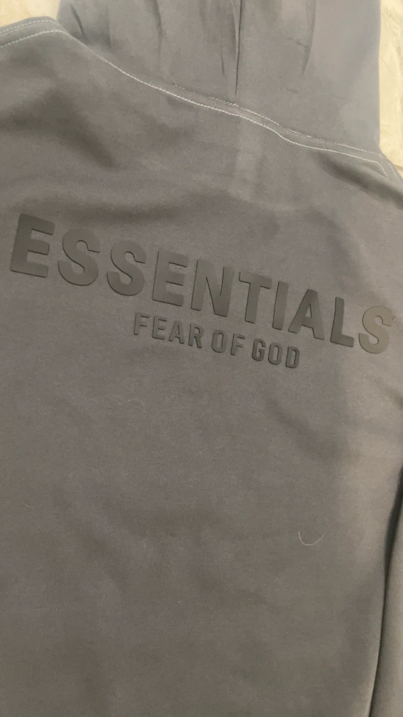 Essentials Fear of God Hoodie - Grey - photo 4