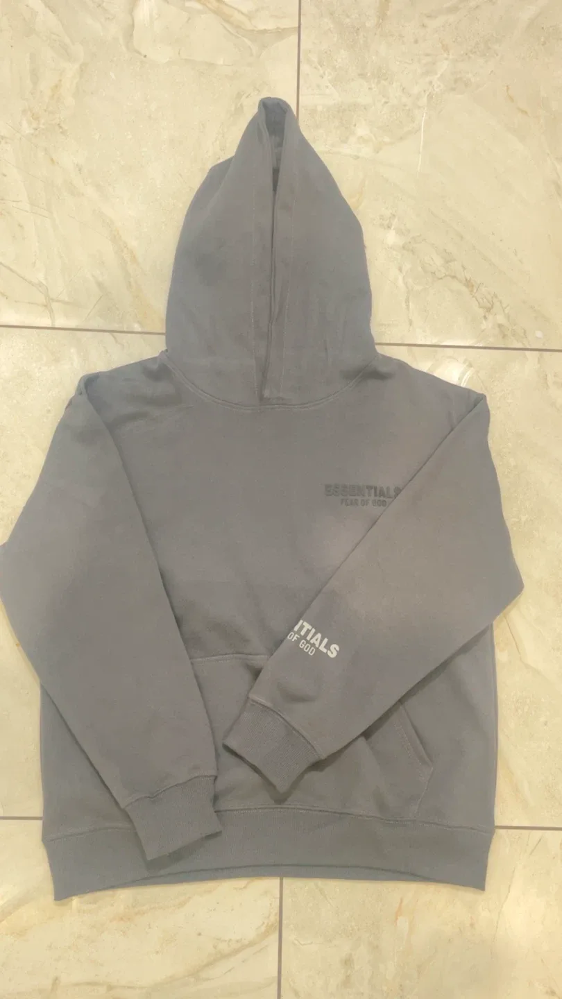 Essentials Fear of God Hoodie - Grey thumbnail