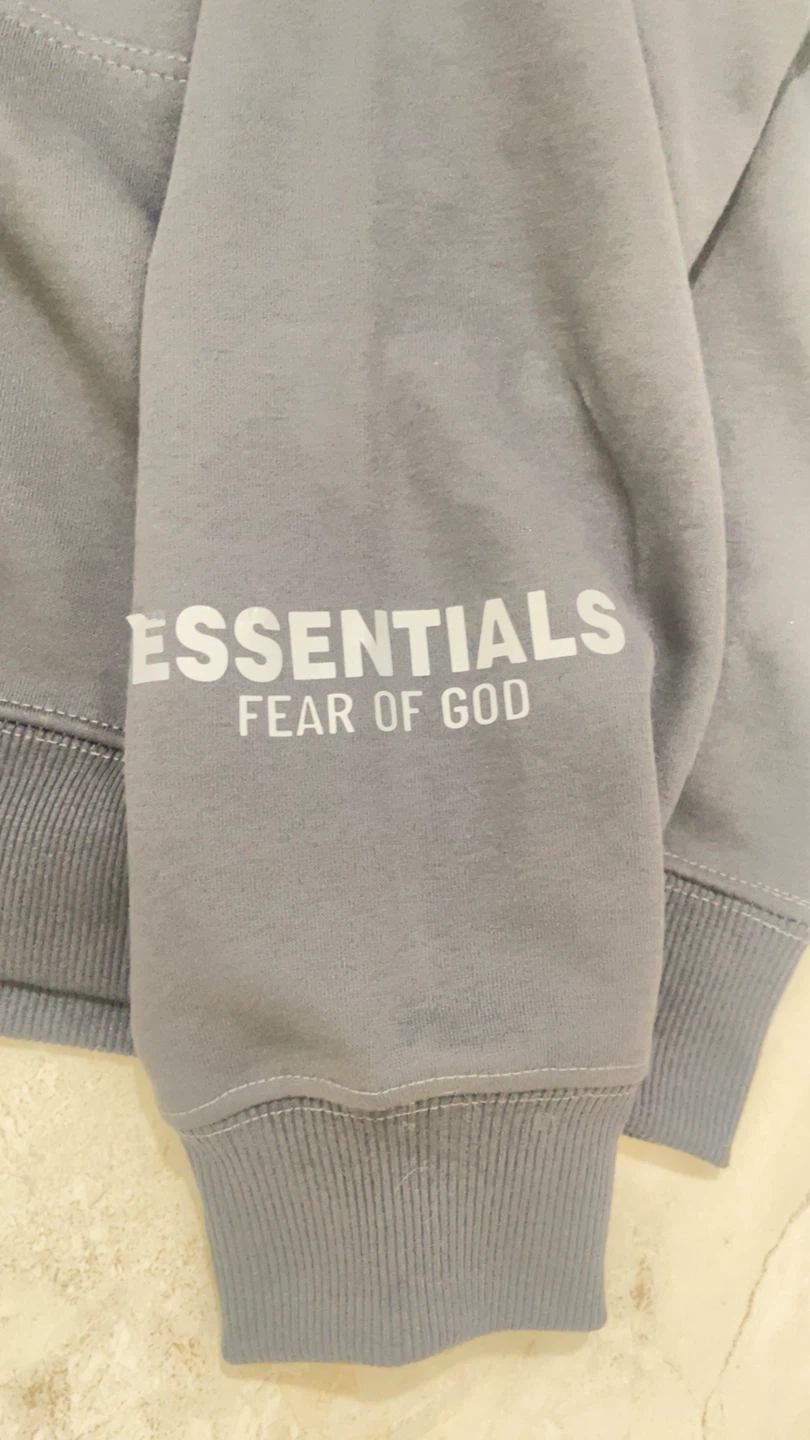 Essentials Fear of God Hoodie - Grey - photo 2