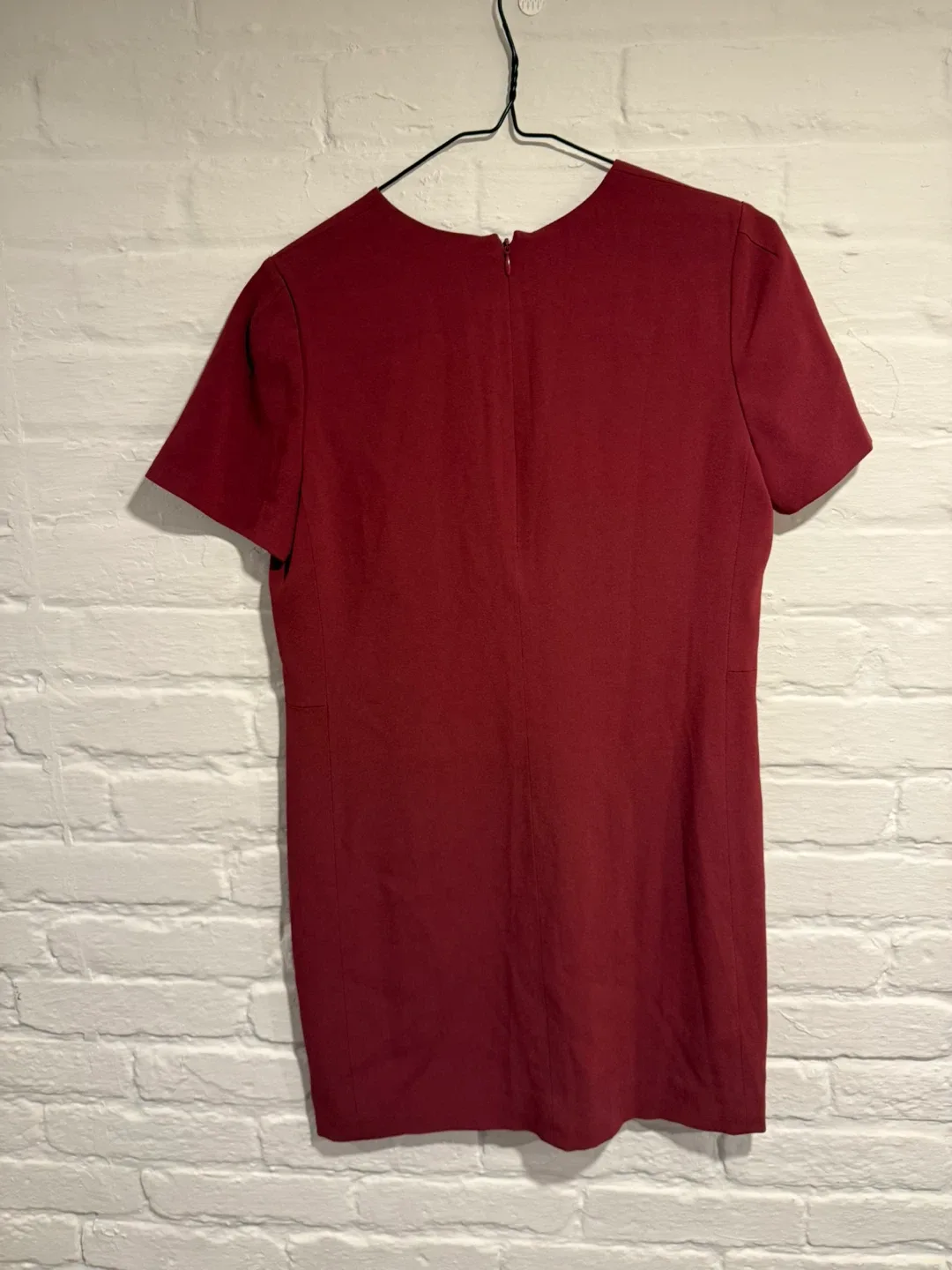 Babaton Burgundy Dress Size 4 image indicator(2)
