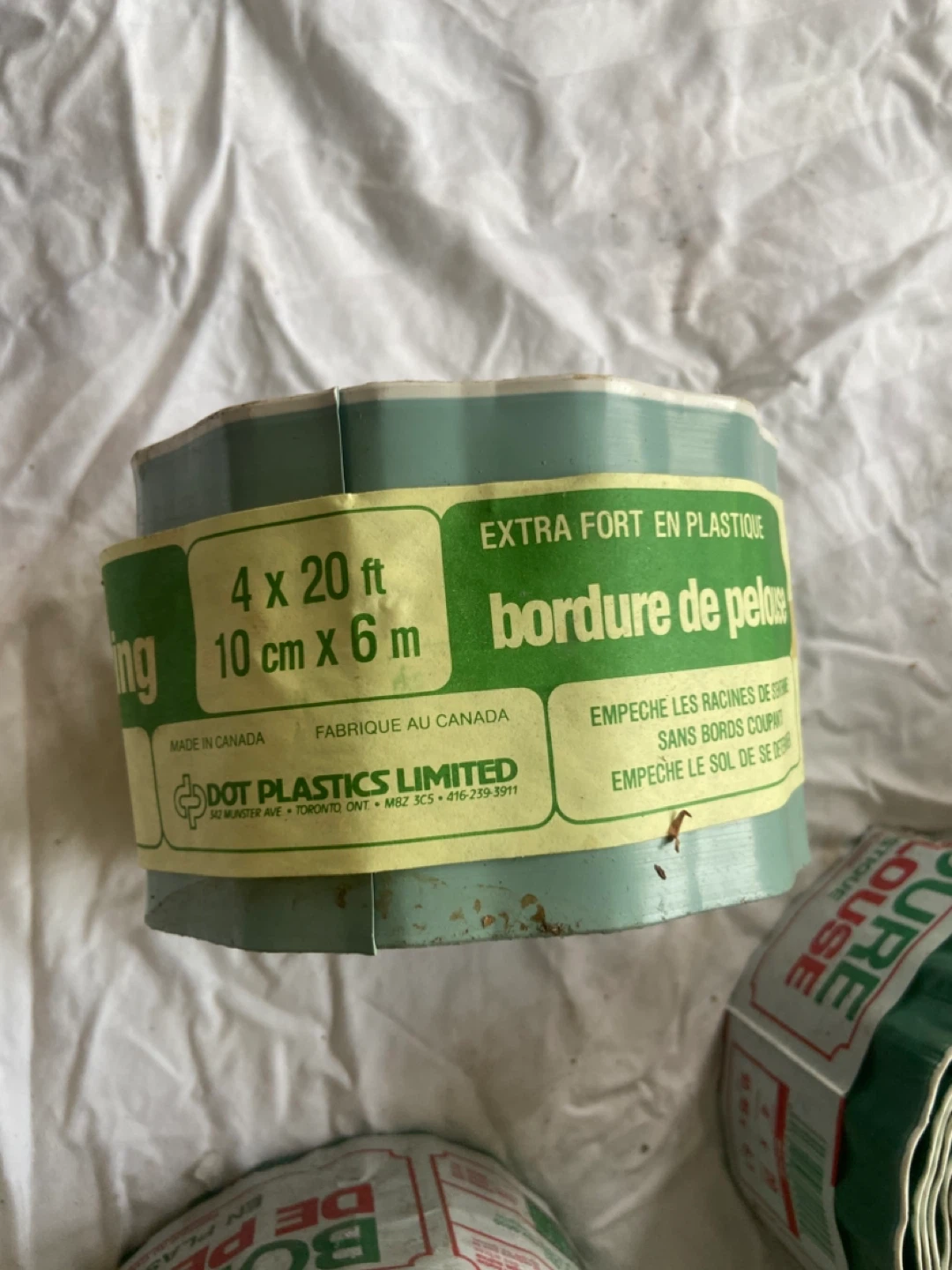 Lawn Edging - 4" x 20' - Green 5 new rolls - photo 2