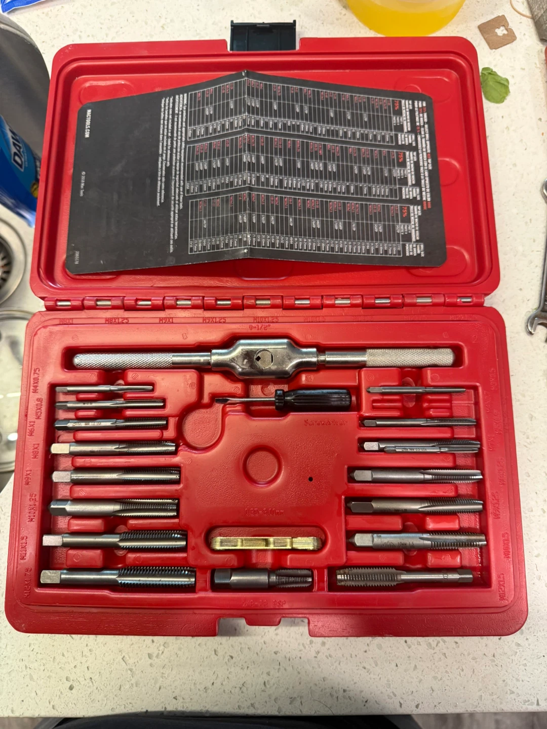 MAC Tools 41-PC Metric Tap and Hex Die Set TD41METS-US