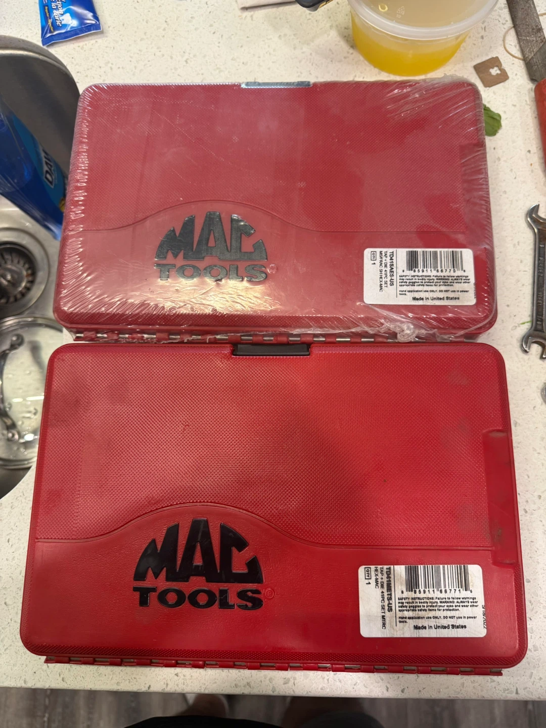 MAC Tools 41-PC Metric Tap and Hex Die Set TD41METS-US - photo 2