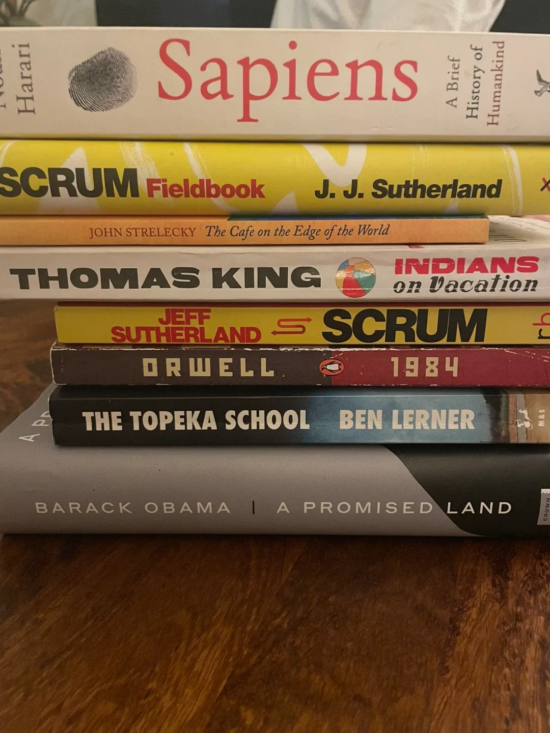 Mixed Book Lot: Sapiens, Scrum, Obama & More! thumbnail