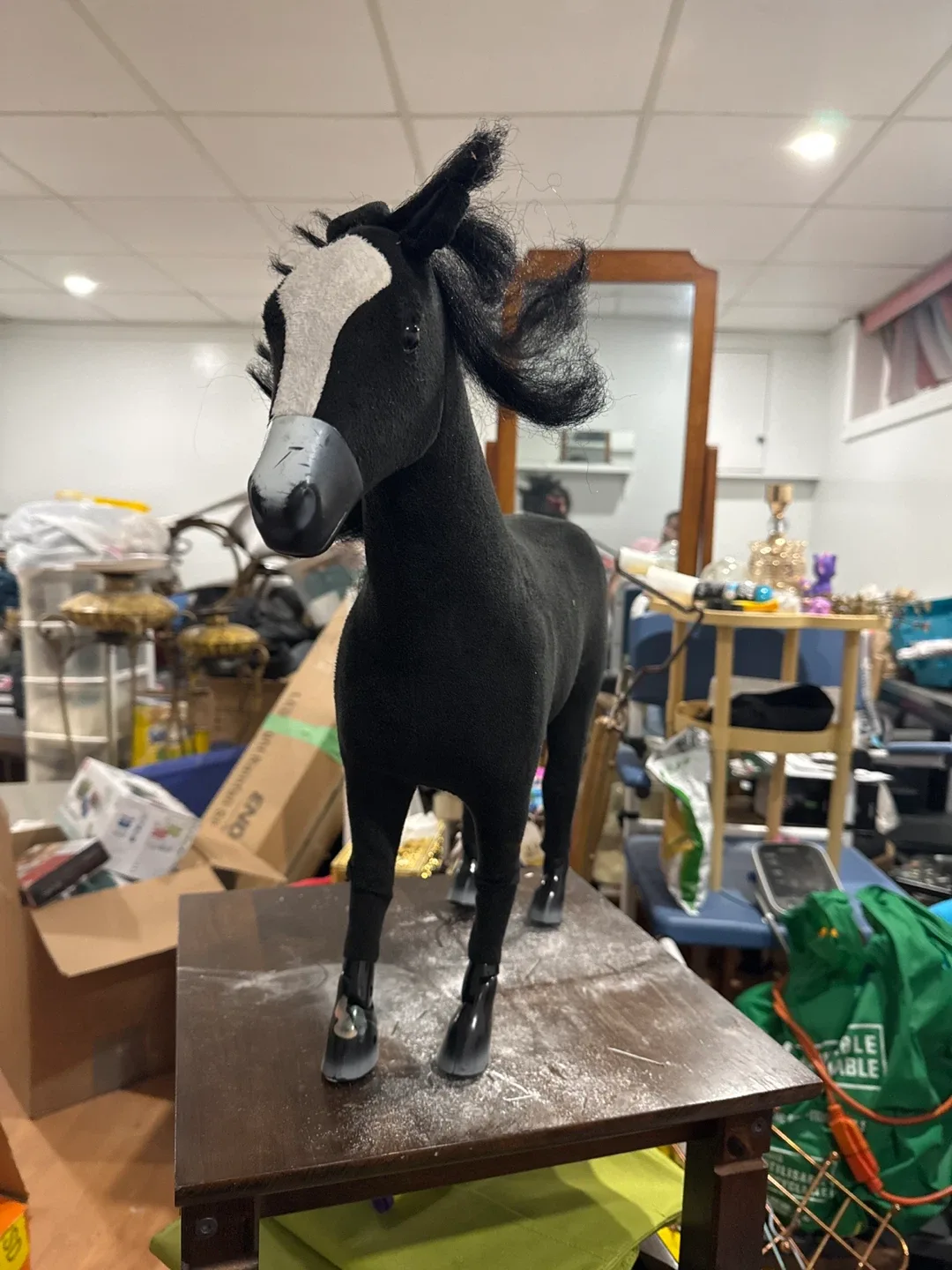 Black Horse Figurine thumbnail